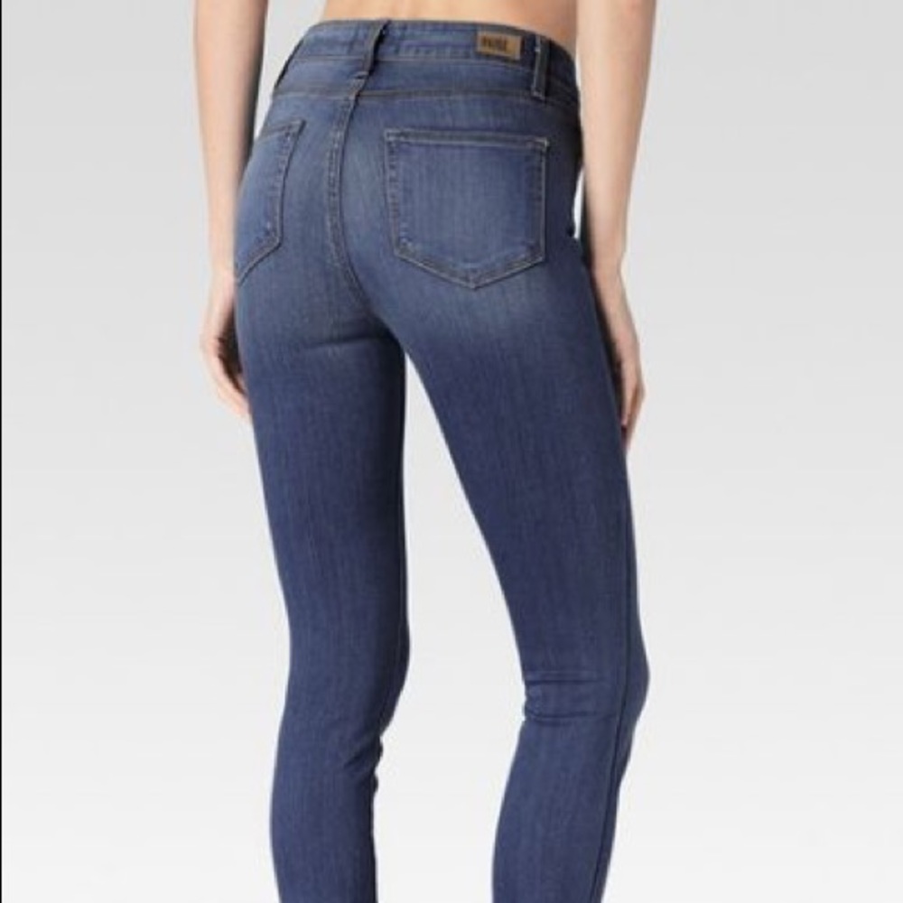 Paige Hoxton High Rise Skinny Transcend in Vicente
